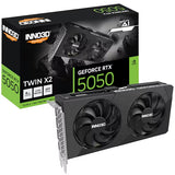 Inno3D GeForce RTX 5050 Twin X2 8GB GDDR6 Graphics Card – Brand New