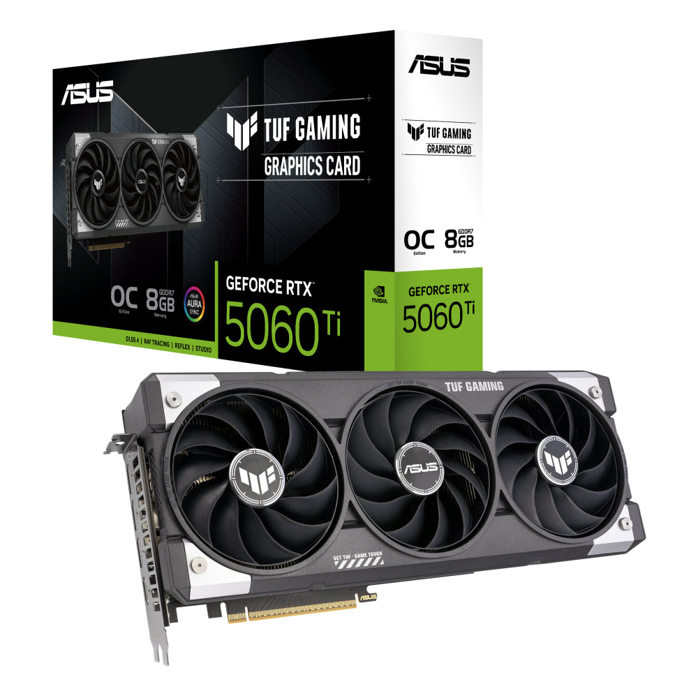 ASUS GeForce RTX 5060 Ti 8GB TUF Gaming OC Graphics Card – Brand New