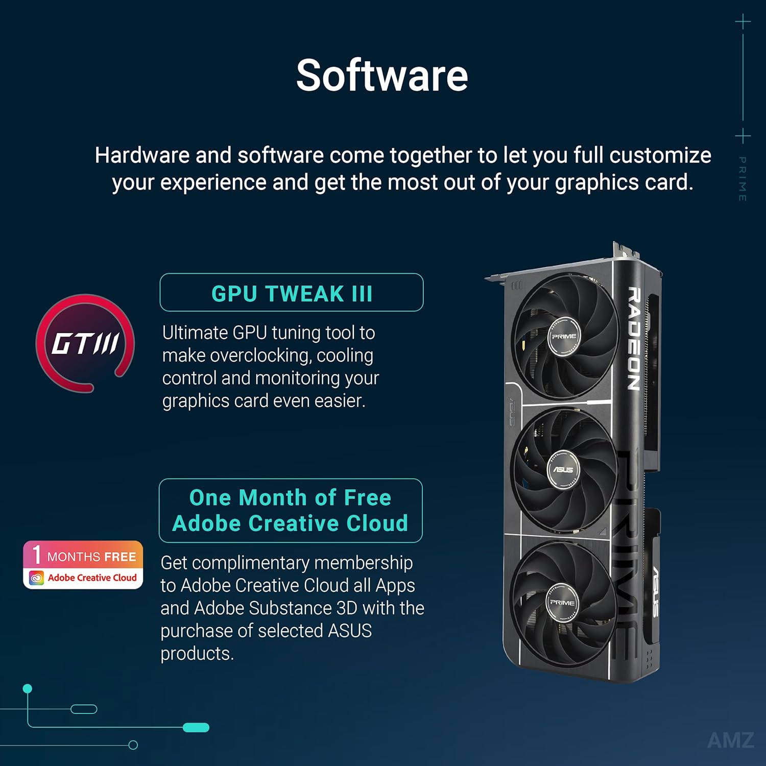 ASUS Radeon RX 9060 XT Prime 8GB OC GDDR6 -Brand New