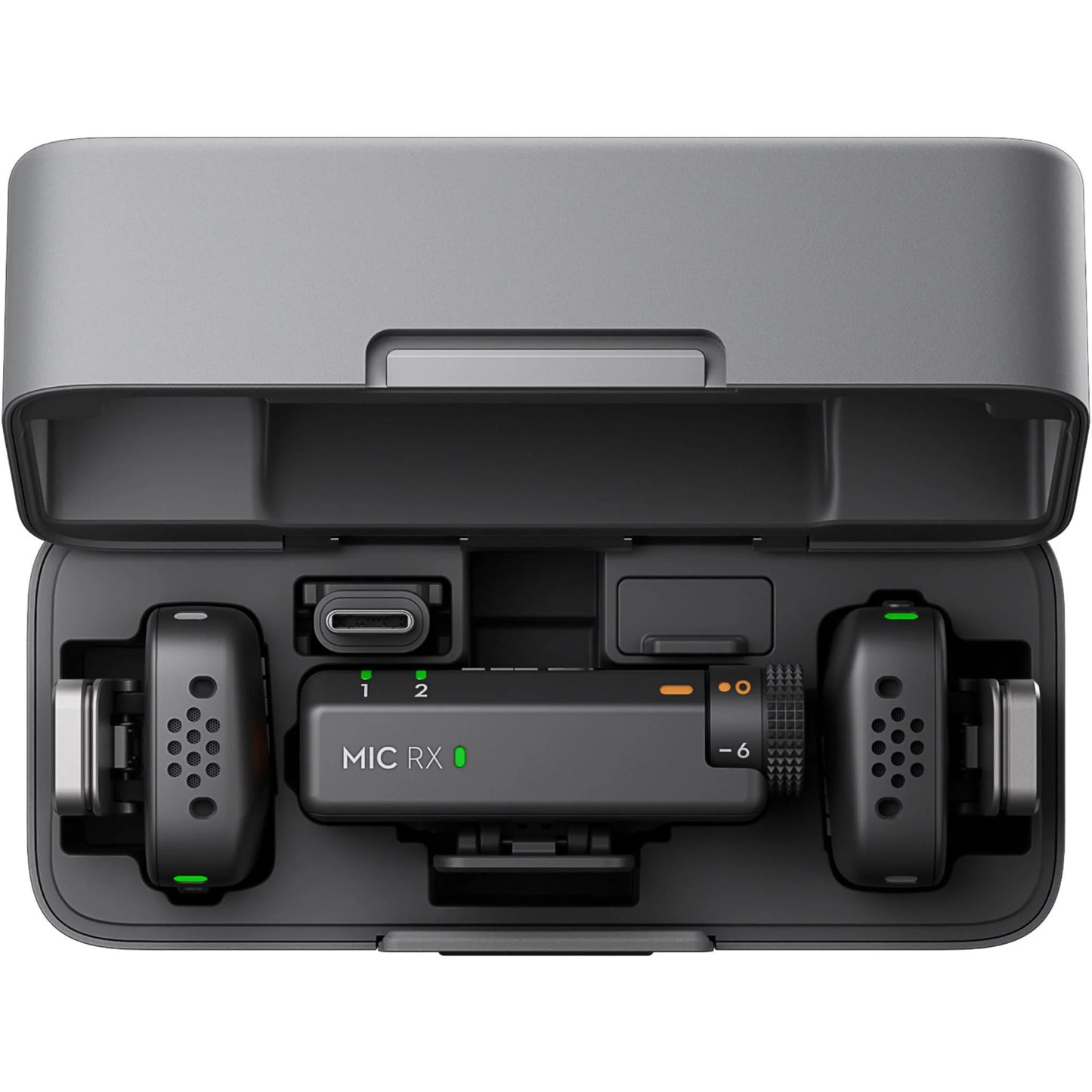DJI Mic Mini (2 TX + 1 RX + Charging Case) Wireless Lavalier Microphone Vlog New