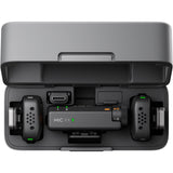 DJI Mic Mini (2 TX + 1 RX + Charging Case) Wireless Lavalier Microphone Vlog New