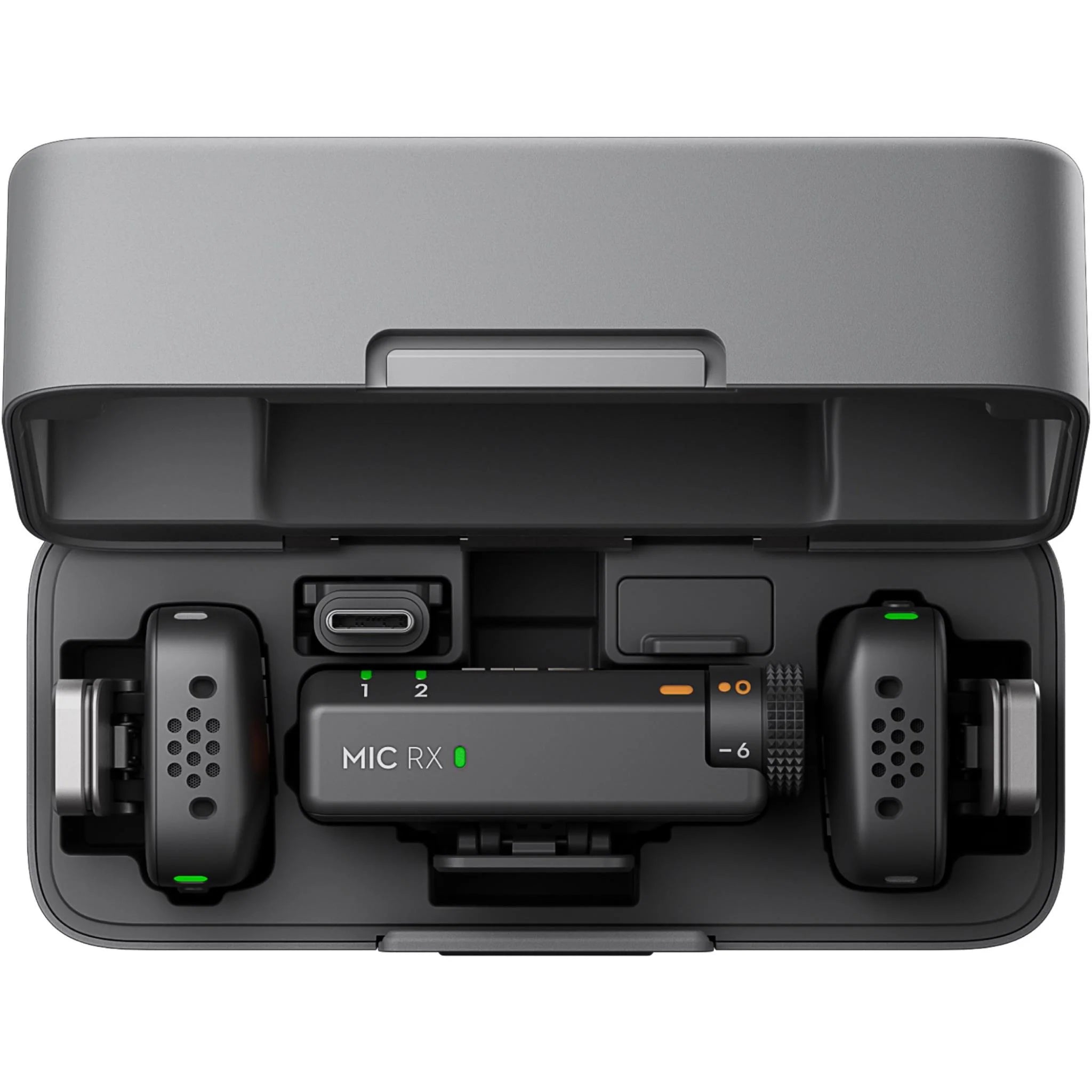 DJI Mic Mini (2 TX + 1 RX + Charging Case) Wireless Lavalier Microphone Vlog New