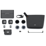 DJI Mic Mini (2 TX + 1 RX + Charging Case) Wireless Lavalier Microphone Vlog New