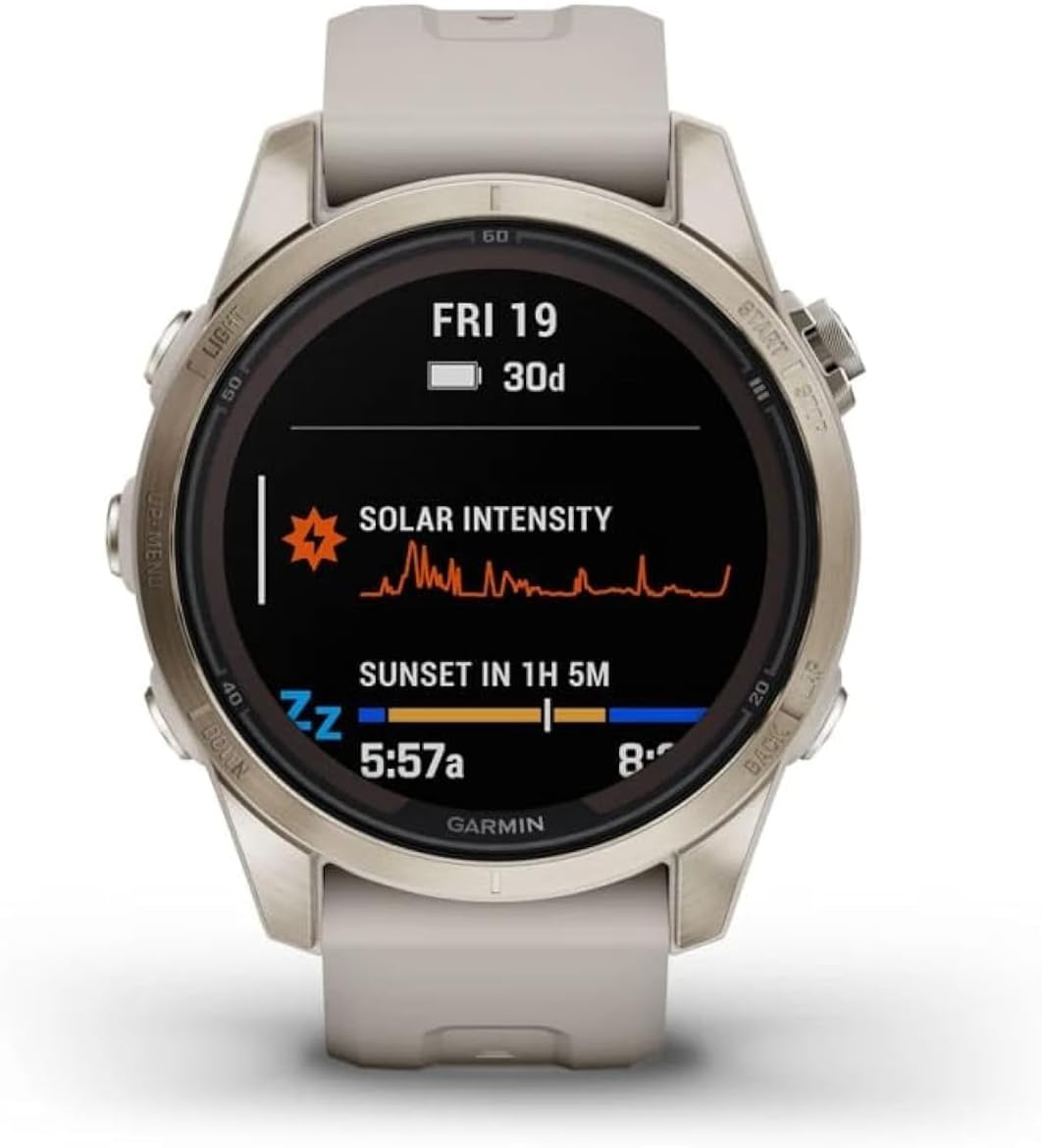 Garmin Fenix 7S Pro Sapphire Solar GPS Smartwatch  – Brand New