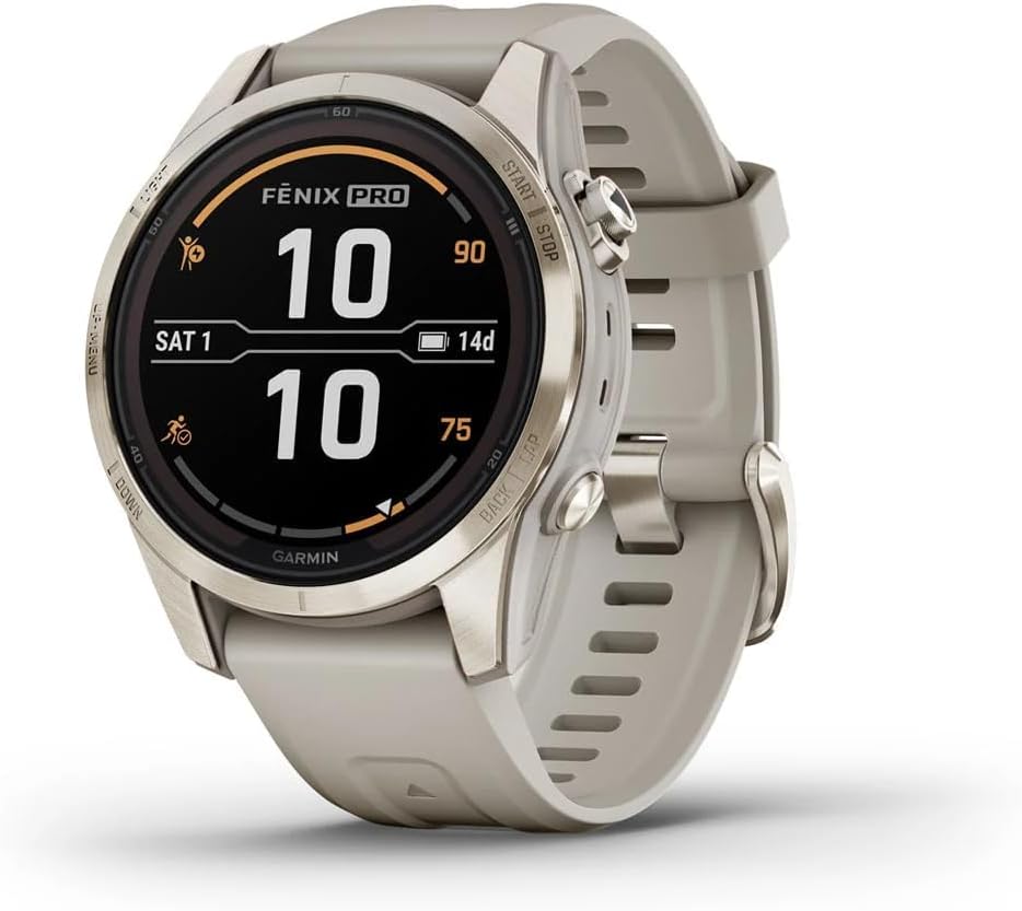 Garmin Fenix 7S Pro Sapphire Solar GPS Smartwatch  – Brand New