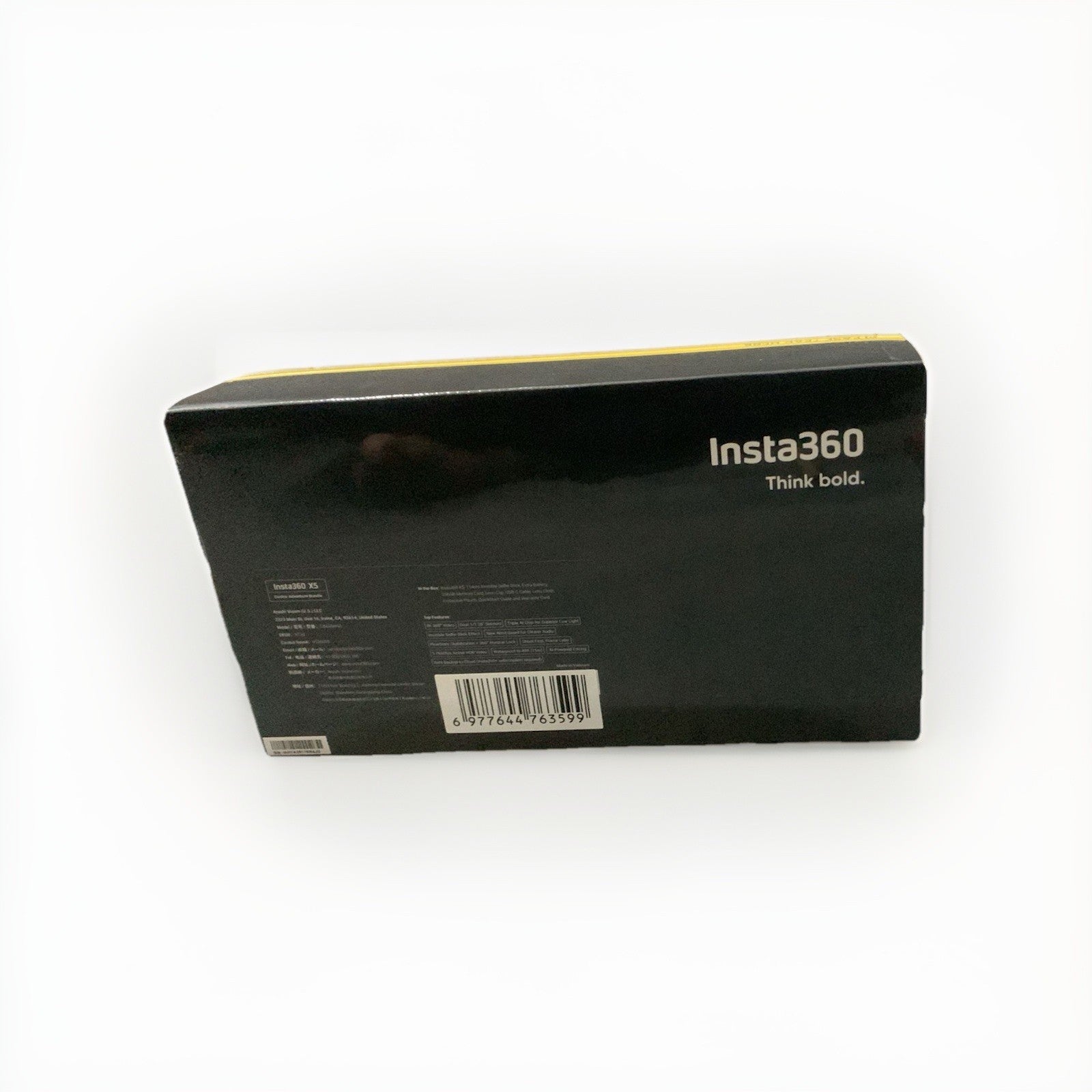 Insta360 X5 Adventure Bundle-Invisible Selfie Stick, Extra Battery, 256GB