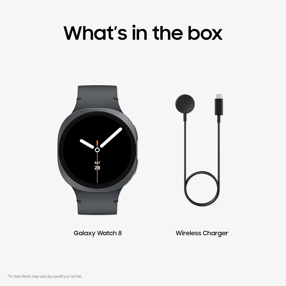 Samsung Galaxy Watch 8 BT with Bixby 44mm Graphite 32GB