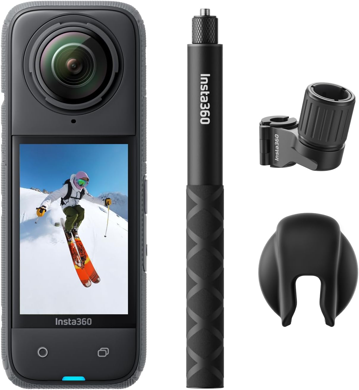 Insta360 X4 Action Camera Ski Bundle – Brand New