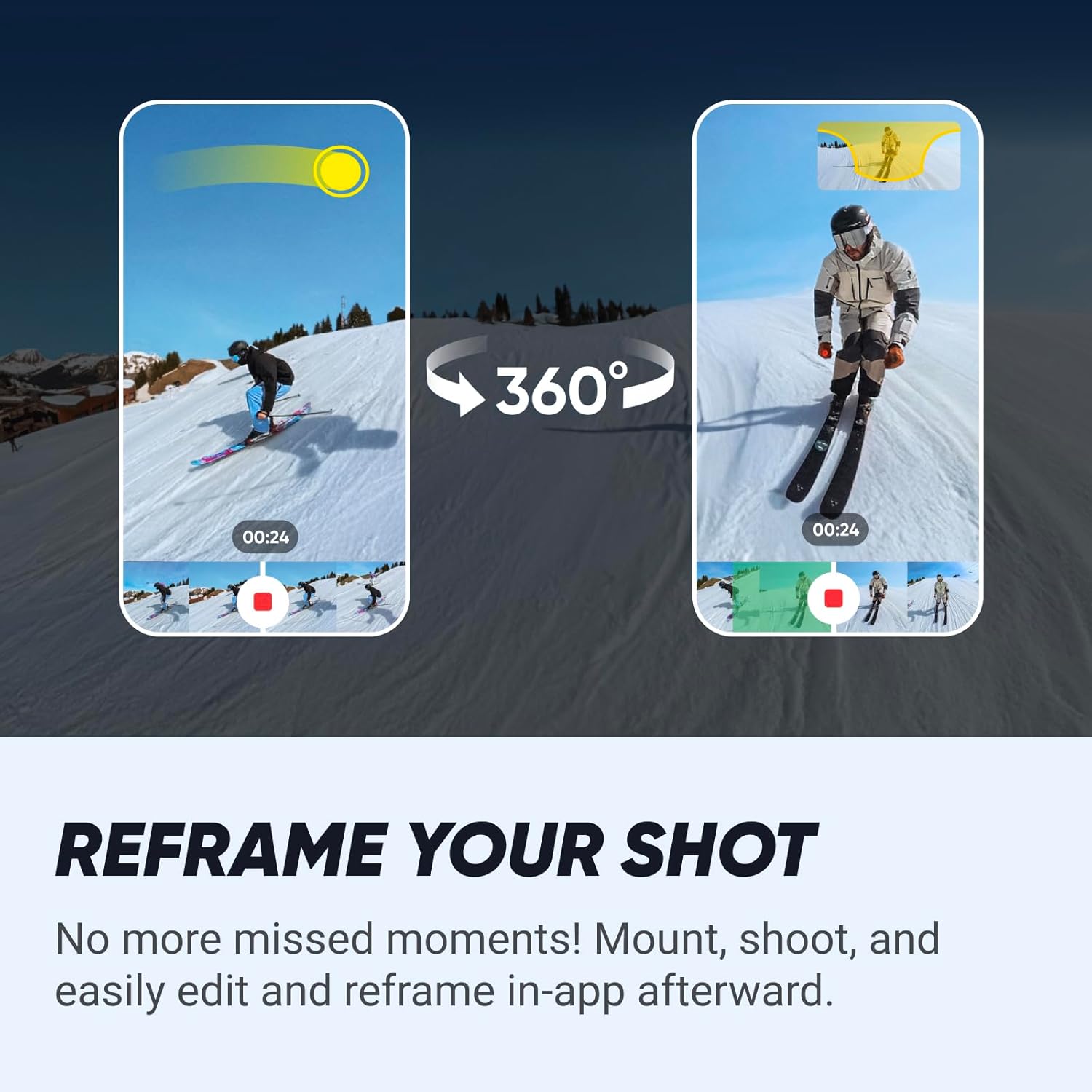Insta360 X4 Action Camera Ski Bundle – Brand New