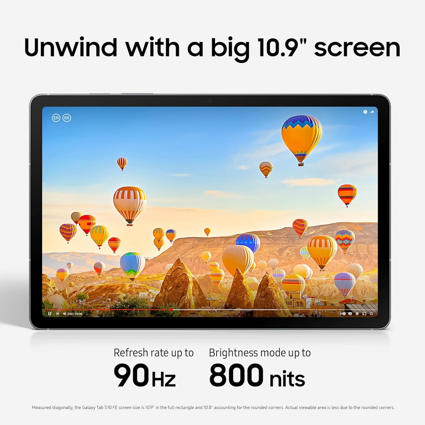 Samsung Galaxy Tab S10 FE 10.9" Tablet Silver  – Brand New Sealed