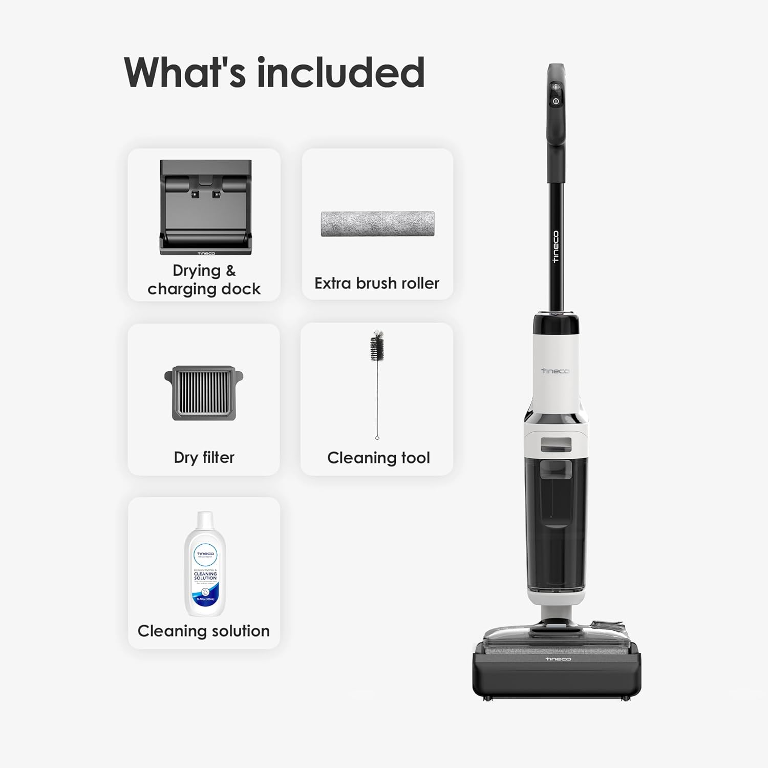 Tineco Floor ONE Stretch S6 Cordless Wet & Dry Vacuum Cleaner – New