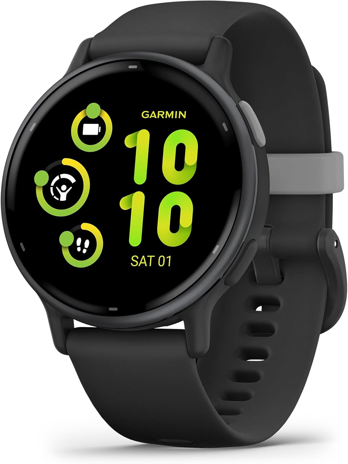 Garmin Vivoactive 5 GPS Music Smartwatch Black/Slate – Brand New