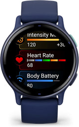 Garmin Vivoactive 5 GPS Music Smartwatch Black/Slate – Brand New