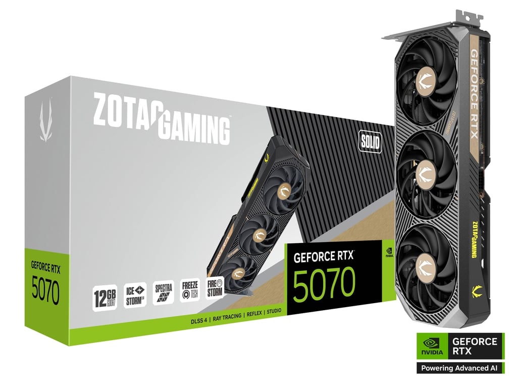 ZOTAC GAMING Geforce RTX 5070 SOLID - Brand New