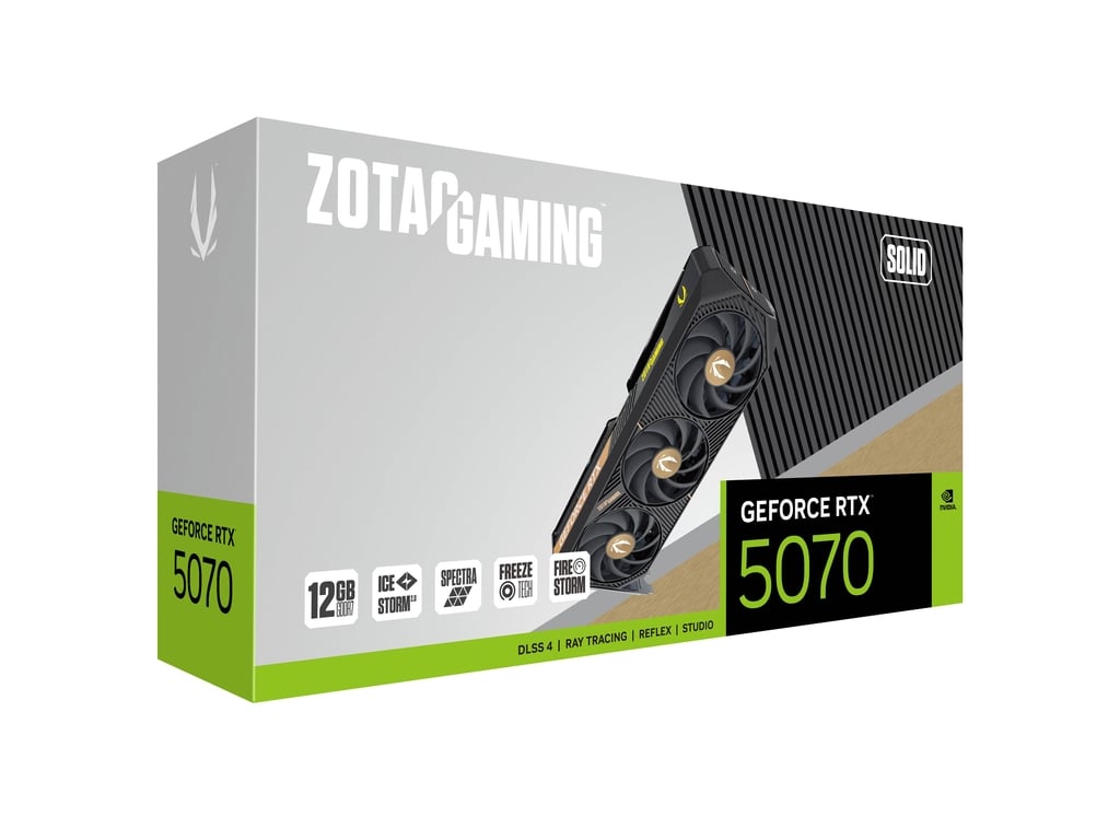 ZOTAC GAMING Geforce RTX 5070 SOLID - Brand New